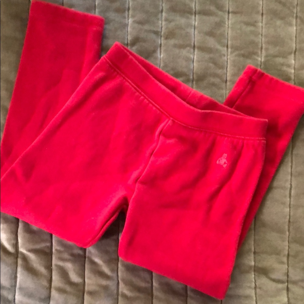 GAP Red Fleece Sweatpants, Sz 5T